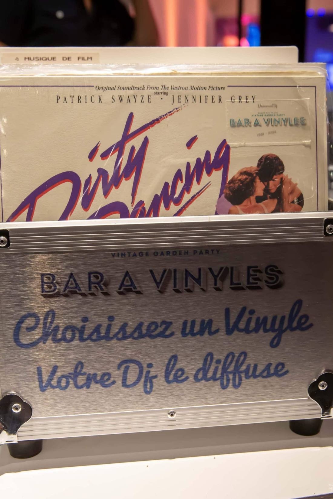 Vinyle Dirty Dancing — Bar à Vinyles animation événementielle Normandie